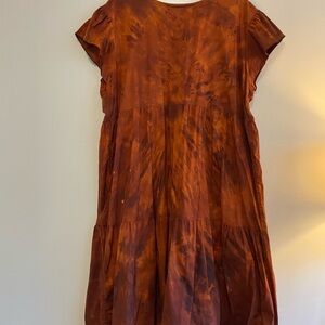 Nooworks Bleach Tie-Dye Frida Dress